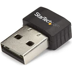 StarTech.com USB WiFi Adapter - AC600 - Dual-Band Nano Wireless Adapter - 1T1R 802.11ac Wi-Fi Adapter - 2.4GHz / 5GHz