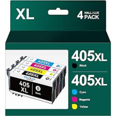 405XL tinte ir saderīga ar Epson 405XL printeru kasetnēm, kas paredzētas Epson Workforce Pro WF-3820DWF WF-3825DWF WF-4820DWF WF-4825DWF WF-4830DTWF WF-7830 WF-7830 WF-7830DTWF8DWF7