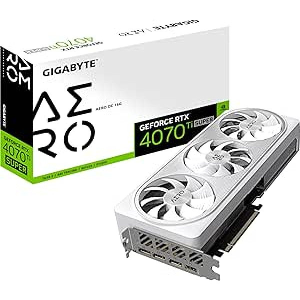 Gigabyte Aero GeForce RTX 4070 Ti Super OC 16G NVIDIA 16 Go GDDR6X