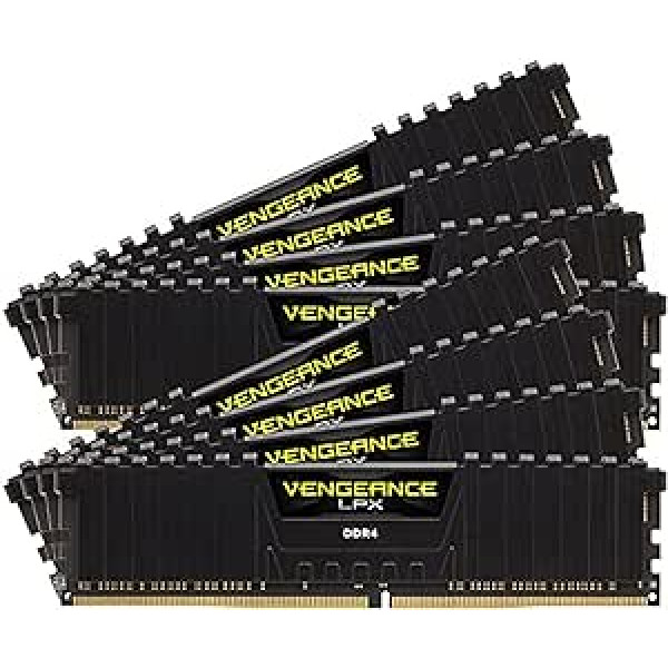 Corsair Vengeance LPX 256 GB (8 x 32 GB) DDR4 3200 (PC4-25600) C16 1,35 V datora atmiņas modulis, melns