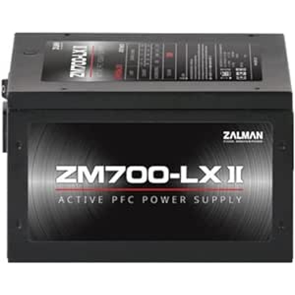 Zalman - ZM700-LX II - 700W - Power Supply Non-Modular