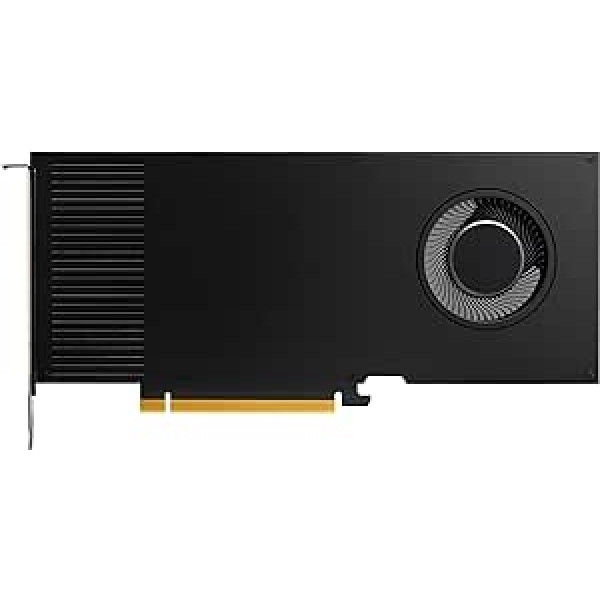 PNY NVIDIA RTX A4000 Professional Graphics Card 16GB GDDR6 PCI Express 4.0 x16, Dual Slot, 4X DisplayPort, 8K Support, Ultra Quiet Active Fan