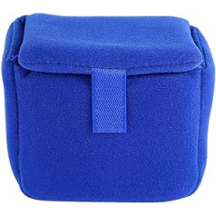 Yosoo Shockproof Camera Case Insert Bag Velvet Camera Insert Bag Padded Portable Divider Camera Padded Bag to Protect DSLR Camera, blue