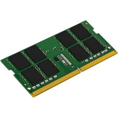 Kingston ValueRAM 16GB 3200MHz DDR4 NonECC CL22 SODIMM 1Rx8 1.2V KVR32S22S8/16 klēpjdatora atmiņa