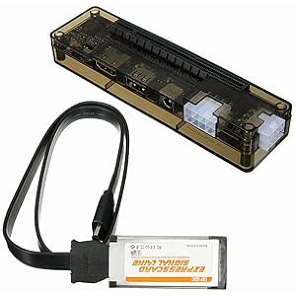 Bruce & Shark V8.5 EXP GDC PCIe PCI-E PCI nešiojamojo kompiuterio išorinis nepriklausomas vaizdo plokštės dokas