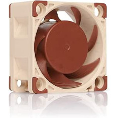 Noctua NF-A4x20 5 V PWM, Leiser Premium-Lüfter, 4 kontaktu, 5 V versija (40 x 20 mm Braun)