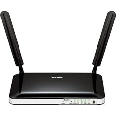 D-Link DWR-921 4G LTE Router (bis zu 300 Mbit/s, abnehmbare Antennen)