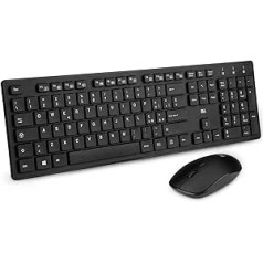 Rii RK200 Wireless (itāļu izkārtojums) — bezvadu peles un tastatūras komplekts