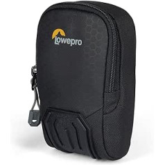 Lowepro Adventura Cs 20 III, Camera Pouch with Shoulder Strap, Rugged Protection, Belt Pouch for Mirrorless Camera, Compatible with Sony Rx100, Black