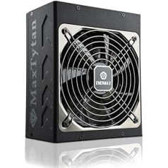 Enermax MaxTytan Power Supply, 80+Titanium, Full Modular, 750W (EMT750AWT)