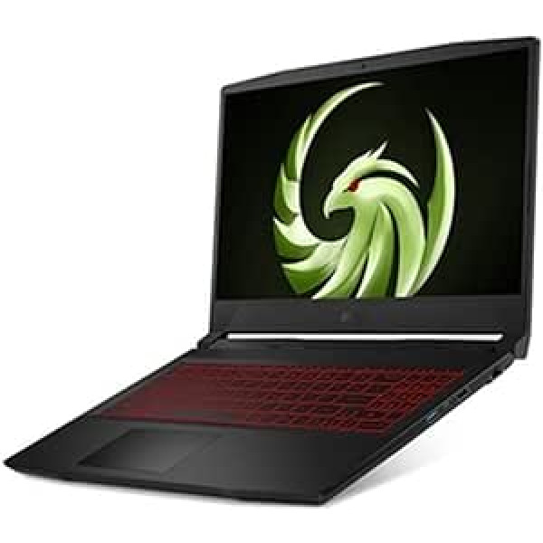 MSI Bravo 15-019XES AMD Ryzen 5 5600H AMD RX6500M GDDR6 4GB QWERTY spāņu 512GB SSD 15.6