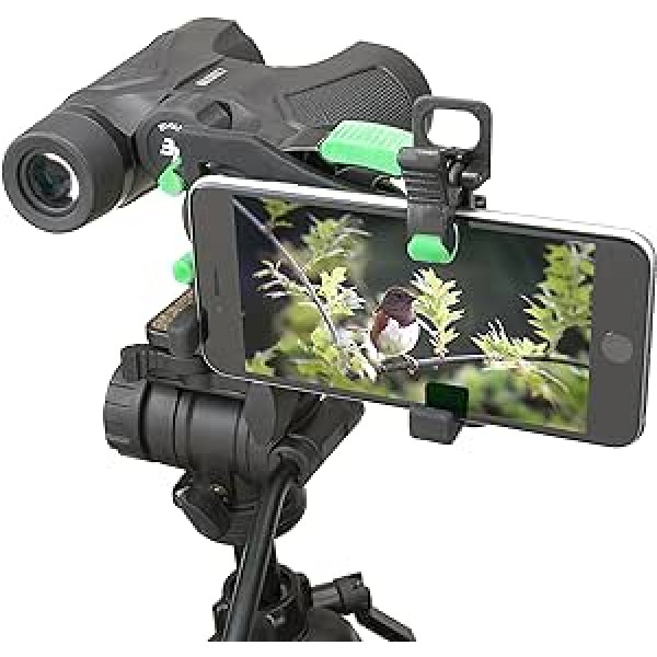 Carson HookUpz 2.0 Smartphone-Adapter für Ferngläser, Teleskope, Mikroskope, Monokulare, Spektive und viele andere Optiken (IS-200)