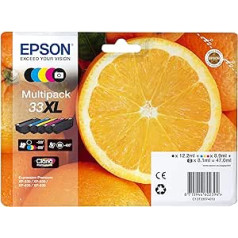 Epson Original 33 tintes oranža, XP-530 XP-630 XP-635 XP-830 XP-540 XP-640 XP-645 XP-900 XP-7100