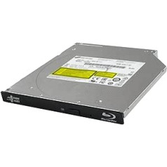 Hitachi-LG BU40N iekšējais UHD Blu-Ray/DVD diskdzinis/rakstītājs, plāns 9,5 mm pārrakstītājs klēpjdatoram, galddators, saderīgs ar operētājsistēmu Windows 10, Ultra HD 4K atskaņošana, M-disku atbalsts (bez disks)