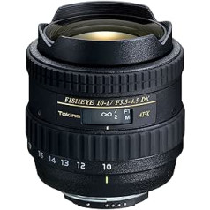 Tokina AT-X 10-17mm F3.5-4.5 DX Fisheye objektīvs — Nikon AF stiprinājums