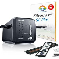 Plustek OpticFilm 8200i SE 35mm Dia/Negativ Filmscanner (7200 dpi, USB) inkl. SilverFast SE