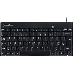 perixx Periboard-422 vadu USB-C mini tastatūra, USB Type-C ports, UK QWERTY