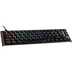 Ducky ONE 2 SF spēļu tastatūra ar RGB LED, melna