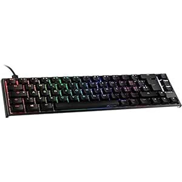 Ducky ONE 2 SF Gaming Keyboard with RGB LEDs, Black