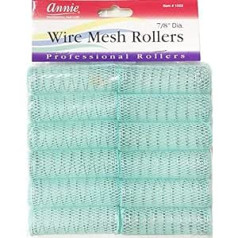 Annie Wire Mesh Rollers 7/8 Diameter #1023 by Annie