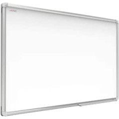 ALLboards lenta su aliuminio rėmu Premium Expo, magnetinė lenta, balta magnetinė, sausa šluostė