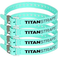 TitanStraps 64 cm Allzweckgurt, 4 Stück, Meeresschaumstoff