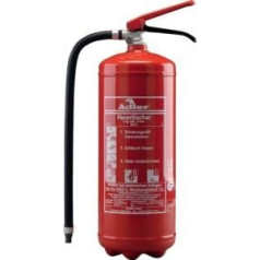 Feuerlã ¶ Skūšanās PD12G 12kg Brandkl. A/B/C/M. Glow Brand pulveris ar sienas turētāju