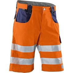 KÜBLER Workwear KÜBLER REFLECTIQ PSA 2 Darba šorti Brīdinājums dzeltens/tumši zils