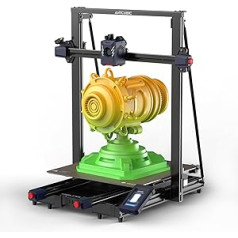 Anycubic Kobra 2 Max 3D spausdintuvas, milžiniškas spausdinimo dydis, 420 x 420 x 550 mm, 500 mm/s greitas 3D spausdintuvas su automatiniu niveliavimu, 88 l didelis spausdinimo tūris