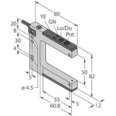 3074977 - SLM50B6, Opto Sensor Gabellichtschranke