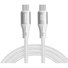 Кабель USB-C 100W Light-Speed Series 1,2м белый