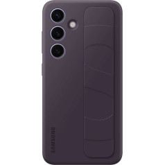 Samsung Oriģinālais korpuss priekš Samsung Galaxy S24 ar turētāju un Standing Grip Case, tumši violets