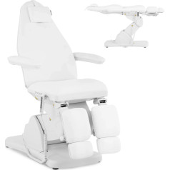 ВИЦЕНЗА ортопедическое косметическое кресло для спа-татуировок и педикюра - белое