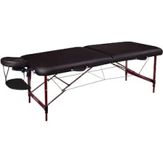 Master Massage masāžas galds, melns, 70 cm