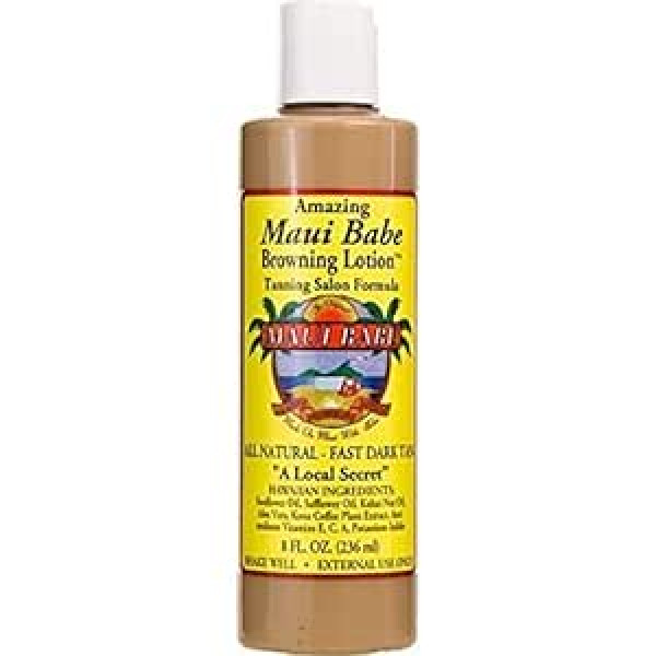 Maui Babe Browning losjons sauļošanās salona formula, 8 unces, 236 ml