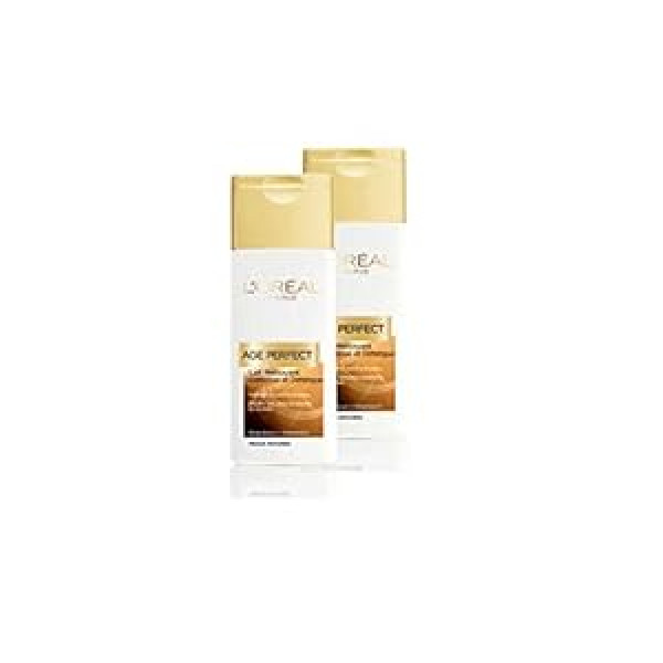 L'oréal Paris Age Perfect Cleansing Milk Defroisse and Fatigue - Nobriedusi āda - Lot de 2