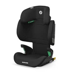 Maxi-Cosi RodiFix M i-Size augstas atzveltnes sēdeklis, 3,5-12 gadi, 100-150 cm, ISOFIX bērnu sēdeklis, G-CELL sānu trieciena aizsardzība, regulējams augstums, ātra un vienkārša izliekšanās, pamata melns