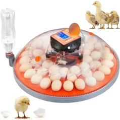 VEVOR kiaušinių inkubatorius 48 vnt. Inkubatorius Inkubatorius Automatinis vartymas ir vandens papildymas Vištienos inkubatorius Kiaušinių inkubatorius Motorinis inkubatorius Namų inkubatorius plunksnų gyvuliams