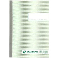 Exacompta 3250E Дубликат книг 50 самокопирующихся листов 5 x 5 с перекрестной линейкой 21 x 14,8 см, набор из 10 штук [французский импорт]