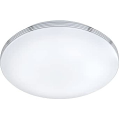 Trio Leuchten LED Deckenleuchte Apart 659412406, metāla hroms, 1x 24 vati, Durchmesser 41 cm