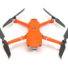 WRAPGRADE galvenās ierīces apvalks, kas ir saderīgs ar DJI Mavic2 (neona oranžs)