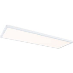 Paulmann Atria Shine 79925 LED panelis 580 x 200 mm kvadrāts, ieskaitot 1 x 22 W silti baltu plastmasas apgaismojuma sistēmu, 3000 K