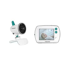 Babymoov YOO-Feel Video-Babyphone, 3,5 Zoll Touchscreen-Empfänger, Nachtsicht, 2-fach Zoom, Gegensprechfunkn, VOX-Funktion