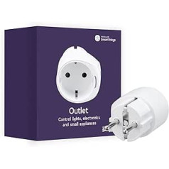 AEOTEC Zigbee Adaptor Plug Outlet Type F | Measuring Socket | Switchable Socket | Home Automation, House Control