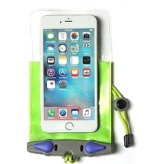 Aquapac ūdensizturīgs telefona maciņš plus zaļš