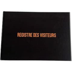 Reģistra des entrées et sorties des visiteurs — A4 formāts — Skin de gamme