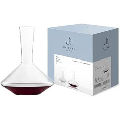 Zwiesel Glas Pure Red Wine Karafe (1 gabals), Eleganta karafe sarkanvīnam ar Drop Protect tehnoloģiju, Tritan® kristāla stikls, ražots Vācijā (preces Nr. 122534)