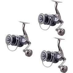 Toddmomy 2 Stück Schnurwickler Baitcasting Trolling Rolle Angelrolle Rollen Doppelbremsrolle Salzwasserrolle Metallrolle Alumīnija Küstenrolle Hochrolle Schnurrolle No Gap Lotus