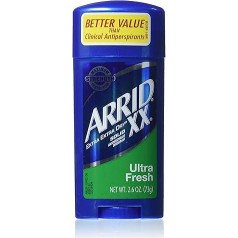 Arrid XX Ultra Fresh Extra Dry kietasis dezodorantas nuo apipurškimo 6 vnt.