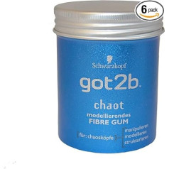 Got2B Chaot Fibre Gum, 6 gab. iepakojums (6 x 100 ml)